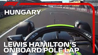 Lewis Hamilton's Pole Lap | 2023 Hungarian Grand Prix | Pirelli
