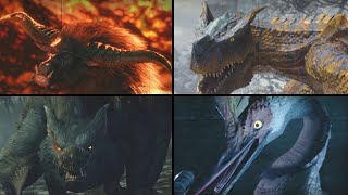 All Monster Intros in Monster Hunter Rise Compilation