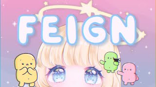 【 Feign 】こころここにあらず【 #すみれが咲きました 】