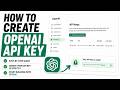 How to Create An OpenAI (ChatGPT) API Key (2026 Tutorial)