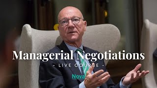 Managerial Negotiations Course with James Lockhart | Nova Talent