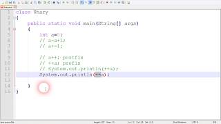 increment and decrement operators in java in hindi lecture#18