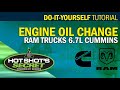 How to Change Oil on a Ram 6.7L Cummins