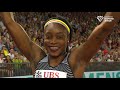 the best of elaine thompson herah in the wanda diamond league