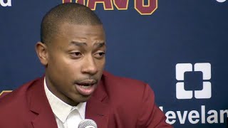 Isaiah Thomas introduced by Cleveland Cavaliers