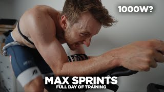 MAX EFFORT SPRINTS - Full Day Of Triathlon Training