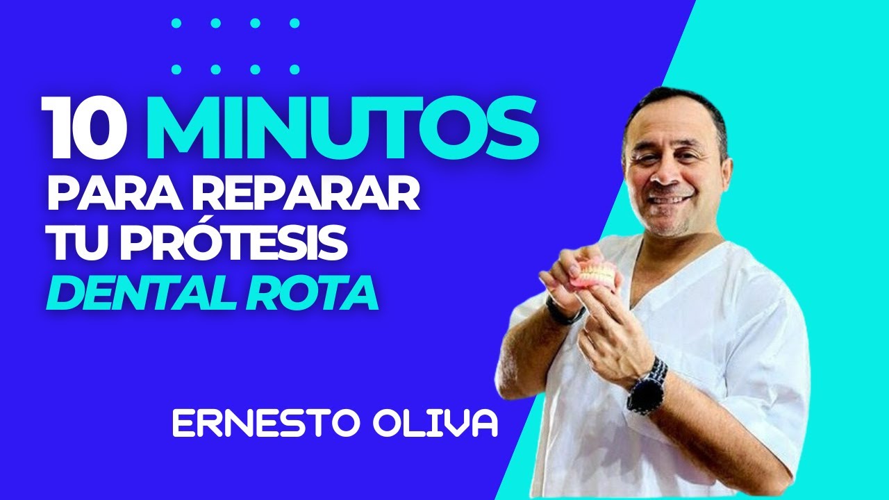 🤞10 MINUTOS !!! Para REPARAR TU Protesis Dental Rota😍 - YouTube