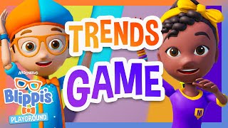 Blippi and Meekah Did this Trend in Roblox! | Blippi Plays Roblox! | Educational Gaming Videos