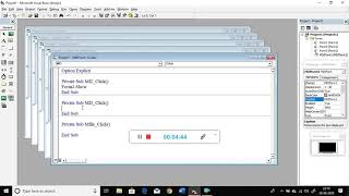 Creating MDI FORM in VB 6 0 1