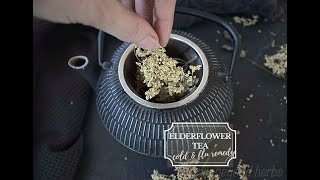 Elderflower tea