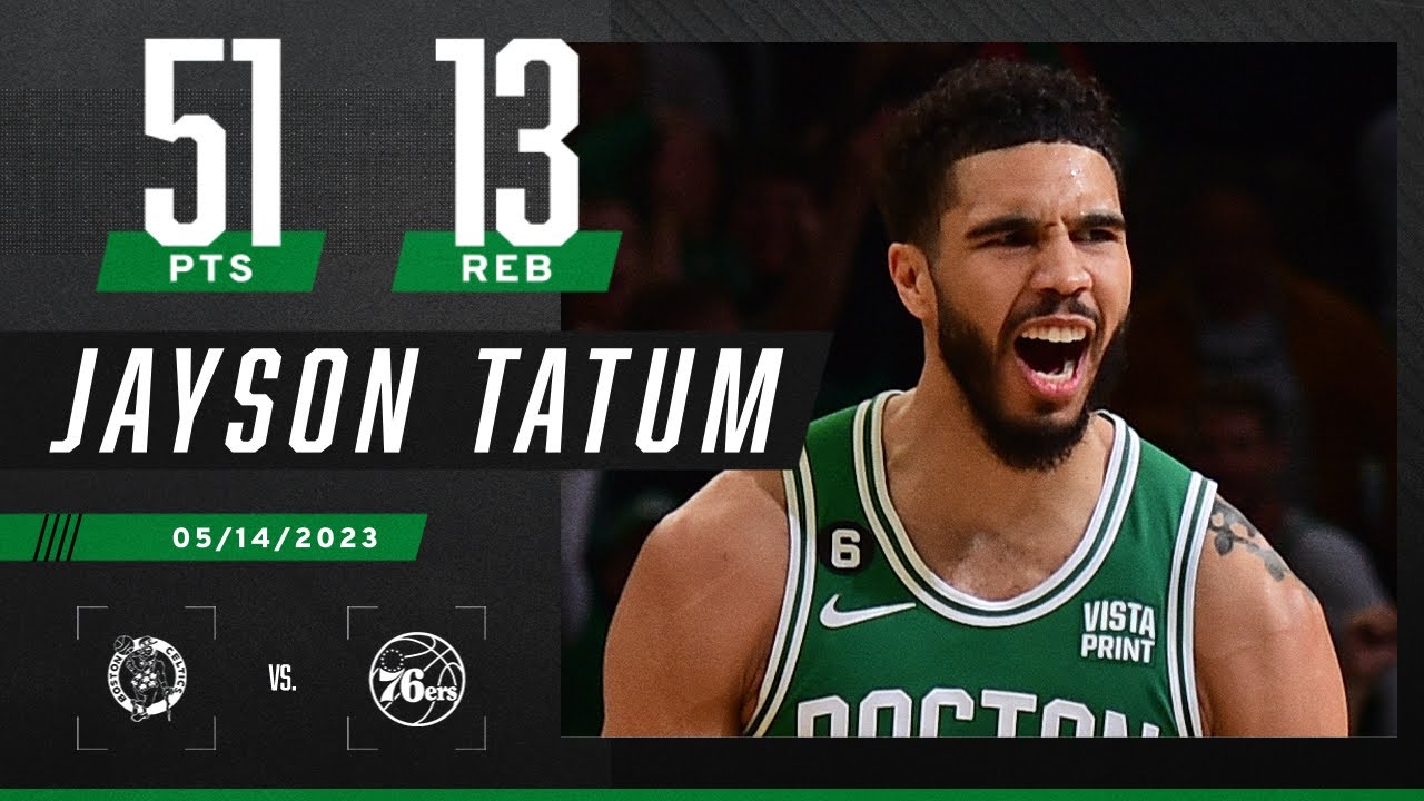 🚨 JAYSON TATUM 51 POINTS 🚨 Celtics Are Headed To Eastern Conference ...