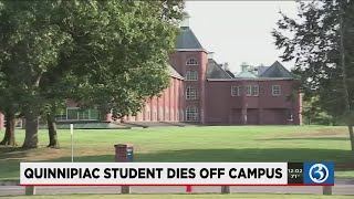 VIDEO: Quinnipiac University community mourns death of student