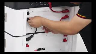 #Stacked energy storage battery#Installation Tutorial#10KWh energy storage battery#