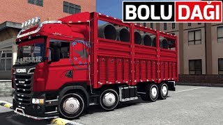 SCANIA KIRKAYAK GERÇEK MOTOR SESİ VE BOLU DAĞI !!