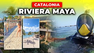 Catalonia Riviera Maya \u0026 Yucatan Beach Walking Tour | Full Resort Walk 🚶‍♂️🇲🇽