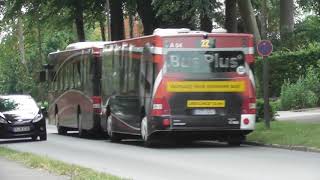 Bus Plus der Stadtwerke Osnabrück SWO mit Anhänger