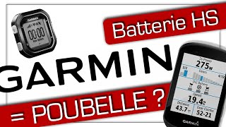 GARMIN ! Laissez-nous remplacer nos batteries facilement !