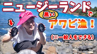 【海外生活】黒アワビを取りまくる／大自然の恵み！