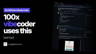 Muggle Test + Agent View: Tokenmaxxing vibecode session