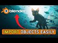 How to Import Objects in Blender 2025?