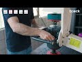 timesavers 10 series manual grinder boeck tools in action