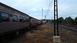 ขบวน52ออกจากสถานีรถไฟนครลำปาง