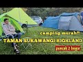 camping murah di puncak 2 bogor | TAMAN SUKAWANGI HIGHLAND | @salliadventure