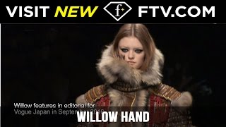 Model Talks Fall/Winter 2017 - Willow Hand | FashionTV