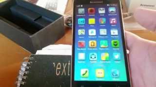 Lenovo A806 Unboxing - Review