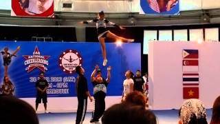 CA Awesome A (Coed Partner Stunt) @ CASNCC/SEACO 2013