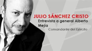 Julio Sánchez Cristo entrevista a general Alberto Mejía