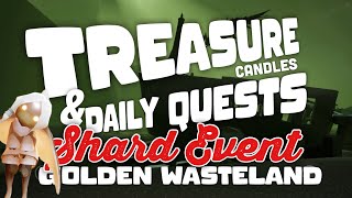 Today’s Treasure Candles and Daily Quests | Golden Wasteland | SkyCotl | NoobMode