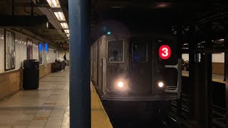 IRT Lenox Ave Line: Bklyn, Bronx and 148th St bound (2) (3) (5) Trains @ 125th Street (R62, R142)