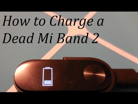 How to charge a dead Xiaomi Mi Band 2 – part 1