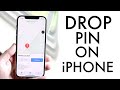How To Drop a Pin On iPhone! (2021)
