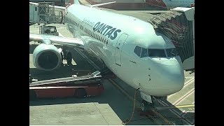 QANTAS Boeing 737-800 / Sydney to Melbourne + Melbourne Tour / 4K VIDEO !