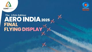 LIVE - Aero India 2025 | Flying Display on Day - 02 | Yelahanka Air Force Station, Bengaluru