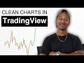 How to Setup Clean Charts on TradingView