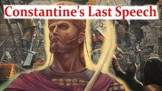 Constantine XI's Last Speech