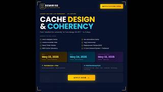 Hands-On Cache Design Workshop