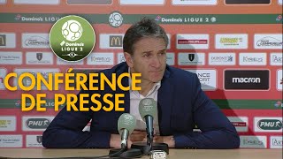 Conférence de presse RC Lens - Stade Brestois 29 ( 2-1 )  / 2018-19