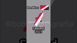 EVOLUÇÃO DE SEALAND #shorts #historia #geografia #mapa #evolução #sealand