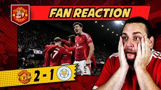 RANT Huge Maguire GOAL! GASH Performance! Man Utd 2-1 Leicester GOALS United Fan Reaction