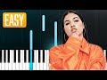 Mabel - Don't Call Me Up (100% EASY PIANO TUTORIAL)