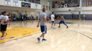 [!] Stephen Curry shooting drills/workout w Steve Nash