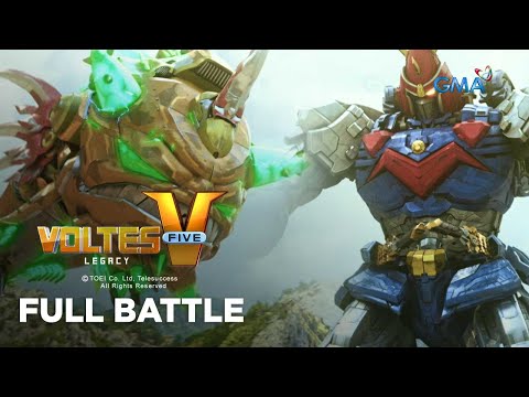 Voltes V Legacy: Voltes V versus Okozenia (Full Battle)