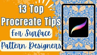 Procreate Pattern Design Made Easy | Top Tips For Surface Pattern Design