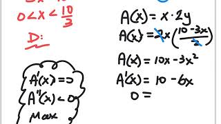 (AP Calc) 4.4 Notes (Optimization Problems)