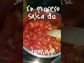 Salsa de tomate natural, sin conservantes!