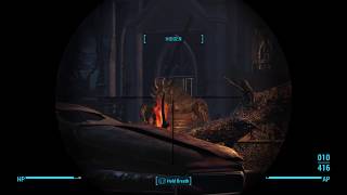 One Shot Kill on Legendary Deathclaw - Fallout 4.
